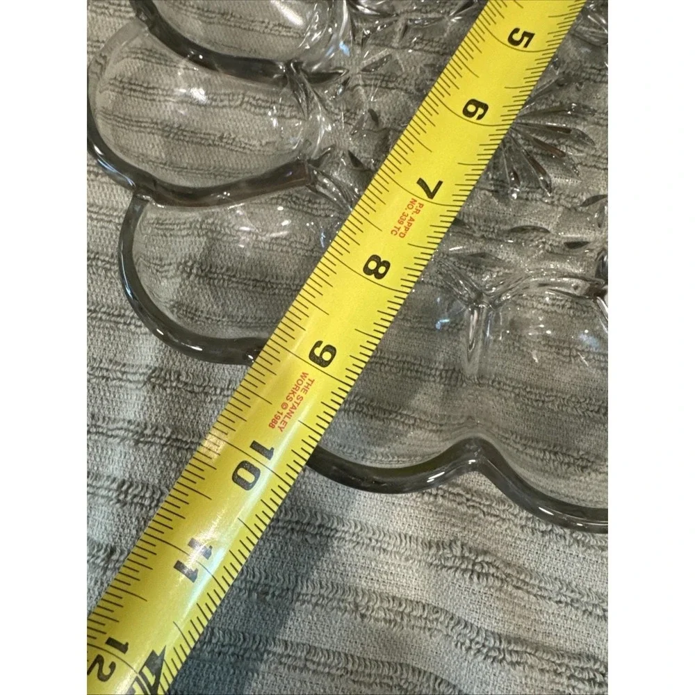Vintage Anchor‎ Hocking Heavy Clear Glass 10